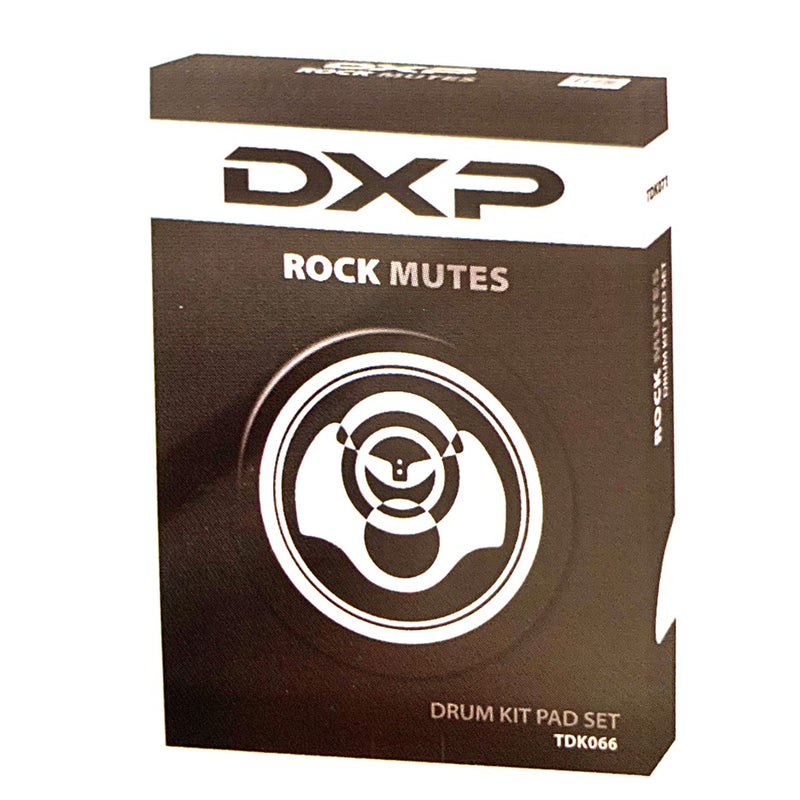 DXP TDK066 Rock Set of Soft Rubber Pad Mutes - 7 piece