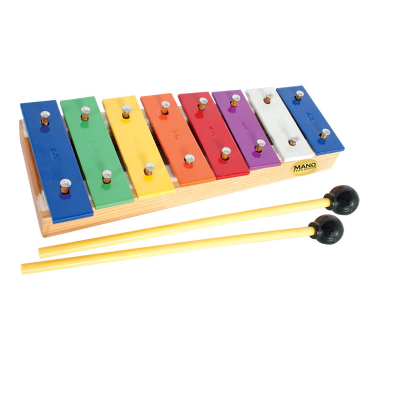 Mano Percussion UE21 Diatonic Glockenspiel Multi-coloured