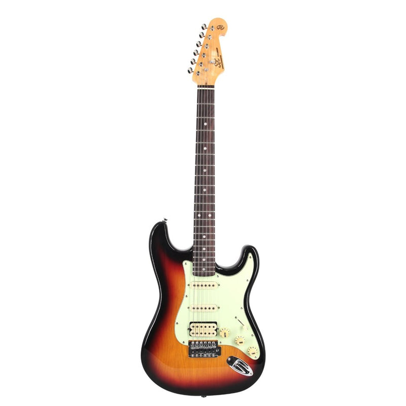 SX VES62HTS Electric Guitar HSS w/ Bag - 3 Tone Sunburst
