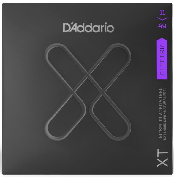 D'Addario XT Coated Series Electric Guitar Strings 11-49