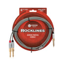 Carson YHQ6 Split Audio Patch Cable - 6ft